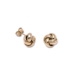 9ct Gold Knot Stud Earrings 10mm