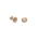 9ct Yellow Gold Diamond-Cut Stud Earrings