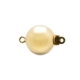9ct Yellow Gold Ball Clasp