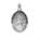 Sterling Silver Oval St Christopher Pendant