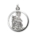 Sterling Silver Openwork St Christopher Pendant