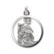 Sterling Silver Openwork St Christopher Pendant