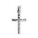Small Sterling Silver Crucifix Pendant