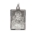 Silver Rectangular St Christopher Pendant