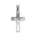 Silver Diamond Cut Cross Pendant