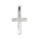Sterling Silver Diamond Cut Cross