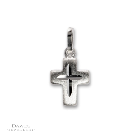 Small Sterling Silver Cross Pendant