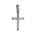 Sterling Silver Patterned Cross Pendant