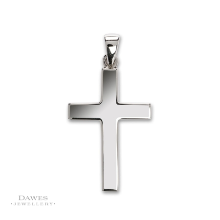 Large Sterling Silver Cross