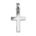 Large Sterling Silver Cross Pendant