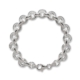 Fancy Sterling Silver Circle Link Bracelet