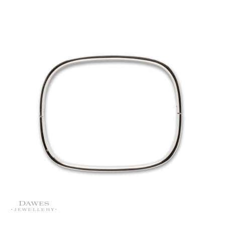 Sterling Silver TV Shaped Bangle