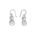 Sterling Silver Spiral Drop Earrings