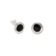 Sterling Silver Black Onyx Stud Earrings
