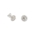 Sterling Silver Cubic Zirconia Cluster Earrings