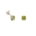 Sterling Silver Peridot Stud Earrings