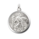 Silver St Christopher Pendant 20mm Double Sided
