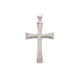 Large Sterling Silver Templar Cross