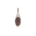 Sterling Silver Purple Shell Drop Pendant
