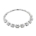 Sterling Silver Fancy Brick Link Bracelet