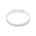 Silver Patterned Expanding Baby Bangle