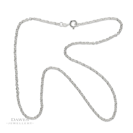 Sterling Silver Fine Link Cable Chain