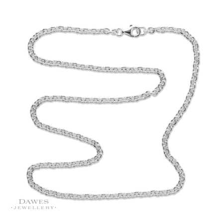 Sterling Silver Cable Chain 18 Inch
