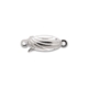 Sterling Silver Single Row Clasp