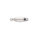 Sterling-Silver Pearl Clasp Torpedo Shape