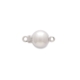 18ct White Gold Ball Clasp