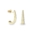 9ct Two Colour Gold Earrings