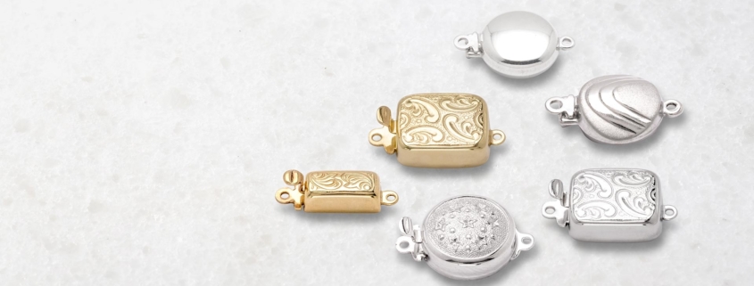 Pearl Clasps on Marble